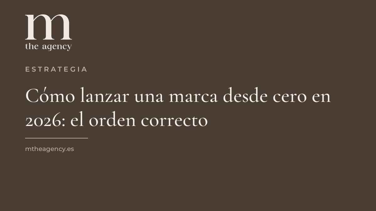 Cómo lanzar una marca desde cero en 2026: el orden correcto, fase a fase