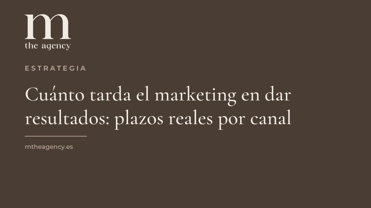 Cuánto tarda el marketing en dar resultados: plazos reales por canal (SEO, Ads, contenido y IA)